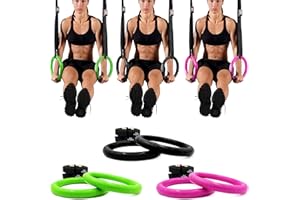 C.P. SPORTS C.P.Sports Crosstraining, anelli da allenamento, colorati, anelli da ginnastica, cinghie regolabili, lunghezza 4 m, portata fino a 200 kg