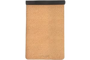 Myga Cork Yoga Mat - Extra Large Exercise Mat with Great Grip for Yoga, Pilates, Stretching and Fitness - Eco-Friendly Natural Cork, ideal for Home & Gym - 205 x 70cm, 6mm Thickness - Choice of Colour