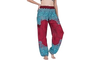 CHAINUPON Harem Trousers Women Boho Loose Yoga Pants Casual Bohemian Hippie Lounge Elephant Pyjamas Bottoms