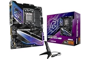 ASRock X870E Nova WiFi ATX Motherboard for AMD AM5 CPUs