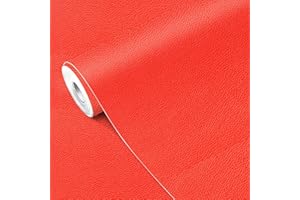 MICTER Leder Reparatur Patch, 40x200cm Kunstleder Selbstklebend, Leder Patch Kit Selbstklebende Lederflicken für Sofas, Autositze, Möbel, Handtaschen, Jacken (Rot)