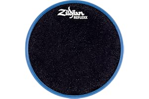 ZILDJIAN – ZXPPRCB10 Reflexx Conditioning Pad 10" Blu - Pad doppio lato per allenamento batteria, Superficie FLEXX e WORKK