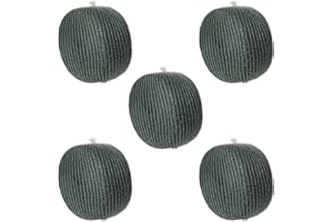 Novatool Lot de 5 filets anti-oiseaux - 8 x 8 m - Vert - 10 x 10 mm - Filet de protection contre les oiseaux - Filet de jardin pour pelouse