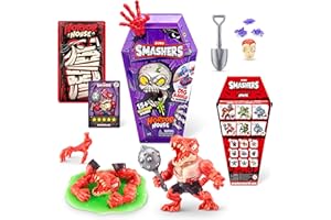 ZURU SMASHERS Smashers Horror House de ZURU, Juguete Interactivo, Juguete Coleccionable para niños y Adolescentes (30 cm), (Dinosaur)