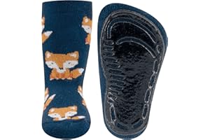 EWERS Stoppersocken Trecker, Socken mit Antirutschsohle für Jungen, Anti-Rutsch-Socken mit Gummisohle, MADE IN GERMANY, 1 Paar rutschfeste Kindersocken für Jungs