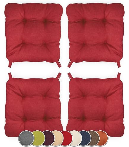 Cuscini Per Sedie Da Pranzo Wellsin - Confezione Da 2, Memory Foam