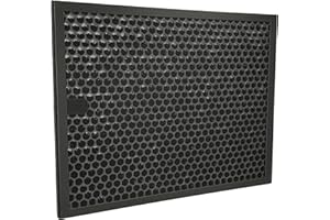 vhbw Filtro carbón activo reemplaza Philips FY3432/10 para purificador de aire - Filtro de aire, negro