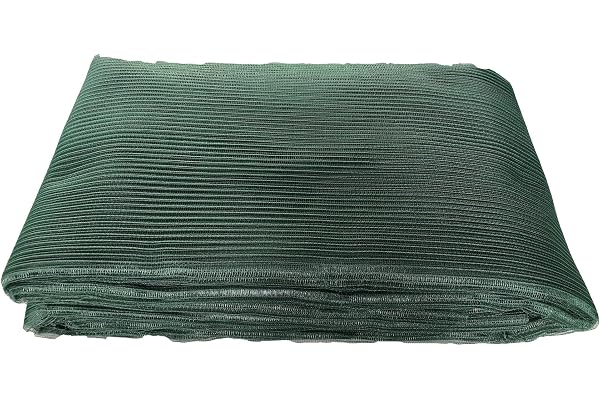 WERKA PRO Filet d'Échafaudage 50 g/m² 3 x 20m - Polyéthylène Haute Densité - Traitement Anti-UV - Renforts Latéraux et Centrale - Boutonnières Tous les 2 cm - Vert