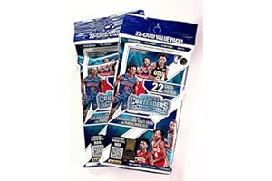 CONTENDERS CLOTHING Panini Contenders Basketball 22 cartes Jumbo Value Packs – 2 paquets – 44 cartes de basket-ball 2023–24