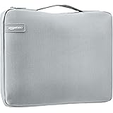 Amazon Basics 29.46 cm Professional Laptop Sleeve (With Retractable Handle) - Grey