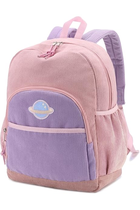 Sac à Dos Scolaire Léger PROTAURI 30L - Cartable Collège/Lycée Avec Poche Ordinateur - Design Stitch Décontracté