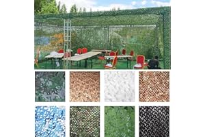 SDLLG 2023 Verdicktes 210D Tarnnetz Sonnensegel Camouflage Netz Sonnenschutznetze Partydekoration