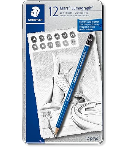 Set 6 Sfumini Per Disegno - Doppia Punta Per Schizzi E Tecniche Artistiche - Foto 6