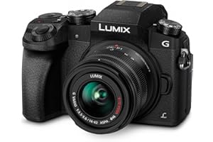 Panasonic DMC-G70KEG-K Lumix Systemkamera (16 Megapixel, 4K Video, 7,5 cm (3 Zoll) Touchscreen, WiFi) mit Objektiv Lumix G Vario F3,5-5,6/14-42 Asph/OIS schwarz