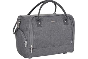 LCP Kids Sac à Langer SYDNEY Grand Capacité, Poches Isothermes, Matelas à Langer, Sangles de Poussette, Bandoulière