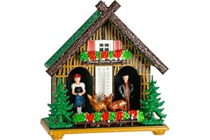 Trenkle German Black Forest weather house made of plastic, weatherproof TU 890