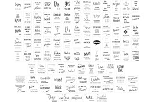 ‎EDITION SEIDEL Edition Seidel Set 100 Postkarten Leben & Momente mit Sprüchen Karten mit Spruch Geschenk Geschenkidee Geburtstagskarten Geburtstag Liebe Freundschaft Leben Motivation lustig schwarz weiß (20555)