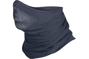 BRUBECK Połowa kominiarki, dla mężczyzn i kobiet, regulująca klimat, maska na twarz, maska burzowa, odzież funkcyjna, oddychająca