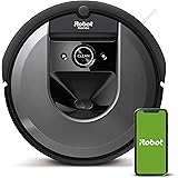 iRobot Roomba i7156 WiFi robotdammsugare med Power-Lifting och DMSRB, Perfekt för hem med husdjur, Lär sig, kartlägger och an