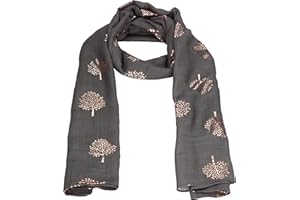 SwankySwans Mulberry Tree Celebrity Designer Scarf Womens Scarf Shawl Wrap Ladies Long Scarf