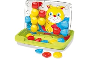 Quercetti - 4401 Fantacolor Baby Mosaïques pour Le Premier âge