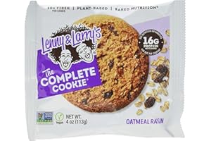 LENNY & LARRY'S Lenny and Larry's Complete 12 Cookies, Oatmeal Raisins