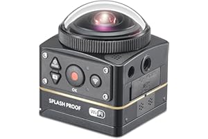 Kodak Pixpro SP360 4K Camescopes Caméra de Sport 12.76 Mpix, Noire