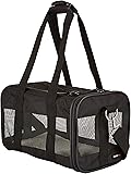 AmazonBasics Transporttasche für Haustiere, weiche Seitenteile