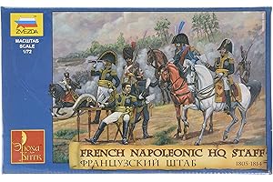Zvezda - Z8080 - Maquette - Etat Major Français - Echelle 1:72