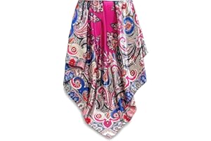 GLORIS Seidenschal Damen Elegante 90x90cm Seidentuch Haare Seidentuch Damen Halstuch Damen Seide Elegant Satintuch Halstuch Seide Damen Bandana Tuch Kopftücher Damen Ansatz Scarf Bandana