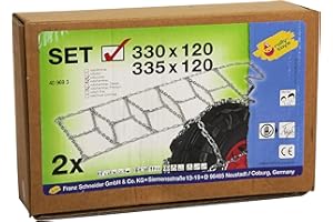 Rolly Toys rollySnowgrip (per trattori a pedali; dimensioni ruote: 325x110, 330x120, 335x120-12M; 2 pezzi; facile da montare) 409693