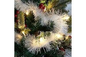‎COM-FOUR com-four® 3X Girlande Weihnachten 270 cm - Tannengirlande für eine perfekte Weihnachtsdekoration - Weihnachtsdeko für Christbaum