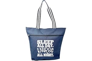 BROOKE & JESS DESIGNS Nurse Bags and Totes for Work - Nursing Bags for Nurses - Clinical Bag Nursing Students, CNA, RN Tote, Gift for Women