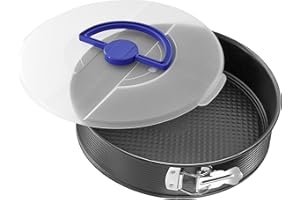 Zenker Molde Desmontable de 1 fondo con tapa PURE, en acero con revestimiento antiadherente Ilag Special, 26x26x6,5cm, 1ud.