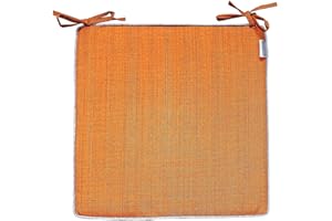 heimtexland ® Outdoor-Kissen Meliert Sitzkissen Garten Stuhlkissen 42x42 Terra Typ645