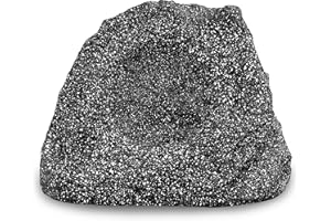 Pronomic SSP-660 GR głośnik zewnętrzny (wygląd kamienia, 30 W, klasa ochrony IP56, system 2-drożny) szary