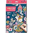 Avenir | A4 Scratch Book | Secret Garden | Scratch & Craft Activity for Ages 6+