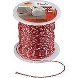 kwb 9251-20 Maurerschnur 100 Meter, 1,2 mm, rot, m x