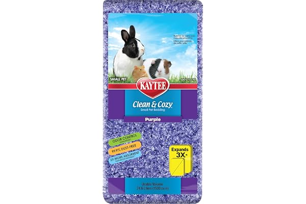 Kaytee Clean & Cozy : litière en papier, super absorbante