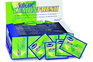 Diversey 7516226 Soft Care Lemon Fresh - Toallitas de limpieza para manos