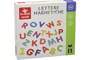 Dal Negro 53827 Magnetische Buchstaben, Mehrfarbig, 822064
