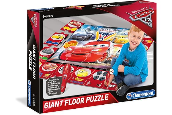 Clementoni 61749 Cars 3 Puzzle de Sol géant