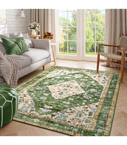 【美品】IKEA VINDUM カーペット 170x230 cm VINDUM rug, high pile, green, 170x230 cm - IKEA