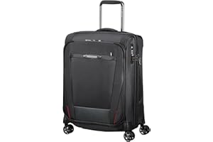 Samsonite Spinner 55/20 Exp Walizka, Czarny, 40.5 L