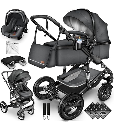 ABC Design Kombikinderwagen Vicon 4-2in1 Kinderwagen fr Babys &  Kleinkinder - inkl. Sportsitz & Babywanne - besonders leicht & wendig :  Amazon.de: Baby