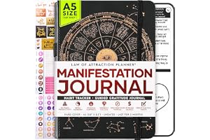 Daglig självvård och manifestationsdagbok – en 5-minuters dagbok, en 90-dagars planeringsresa, skapa ditt drömliv, visionstav