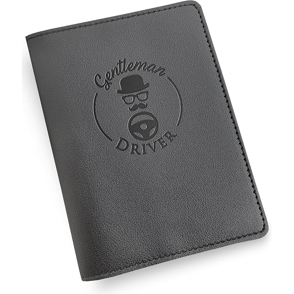 Porte Carte Grise Lady Driver - Étui Cuir Synthétique Camel | Accessoire Voiture Féminin