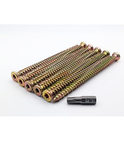 Tongue-Tite TFTT03545-3,5 X 45 Mm Nut- Und Federschrauben, 200 Stück