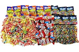 CAPTAIN PLAY Riempimento Pinata con Mix di Caramelle e Cioccolato - circa 210 Pezzi, 988g, con Coriandoli Pinata, Pinata Compleanno Bambina e Bambino