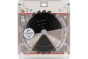 BOSCH ACCESSORIES Bosch Professional 1x Disco de sierra circular Standard for Wood (para Madera, Ø 254 x 30 mm, 24 Dientes, Accesorio de Sierra Circular sin Cable)